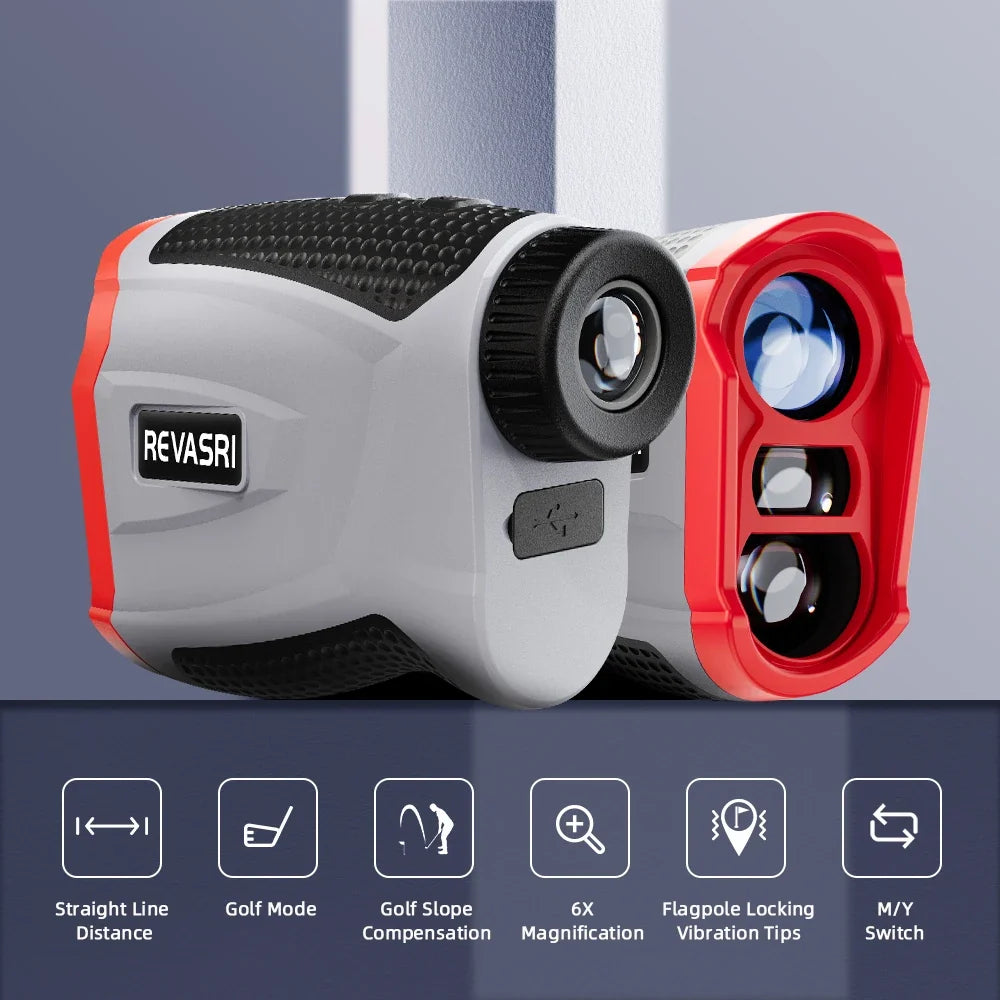 1090Y Golf Rangefinder - Magnetic Slope Flag Lock Pro