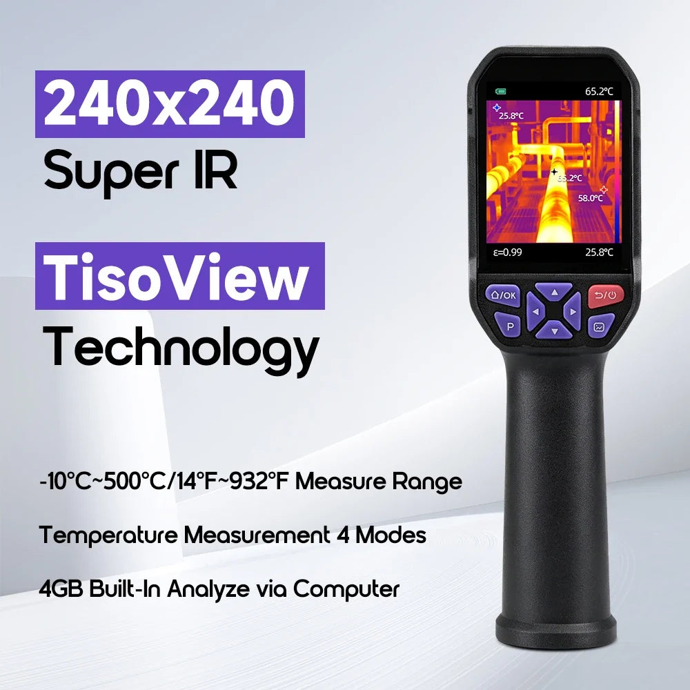 Handheld Thermal Imaging Camera for HVAC & Home Inspection