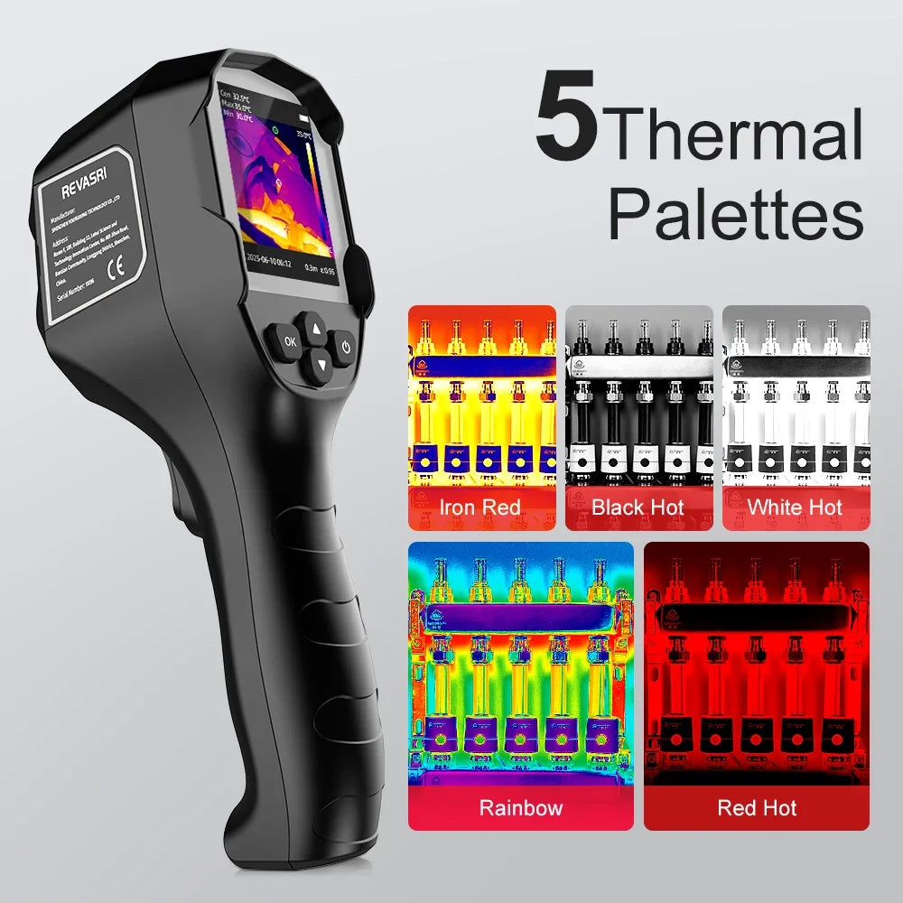 240x240 Handheld Thermal Imager for HVAC & Electrical