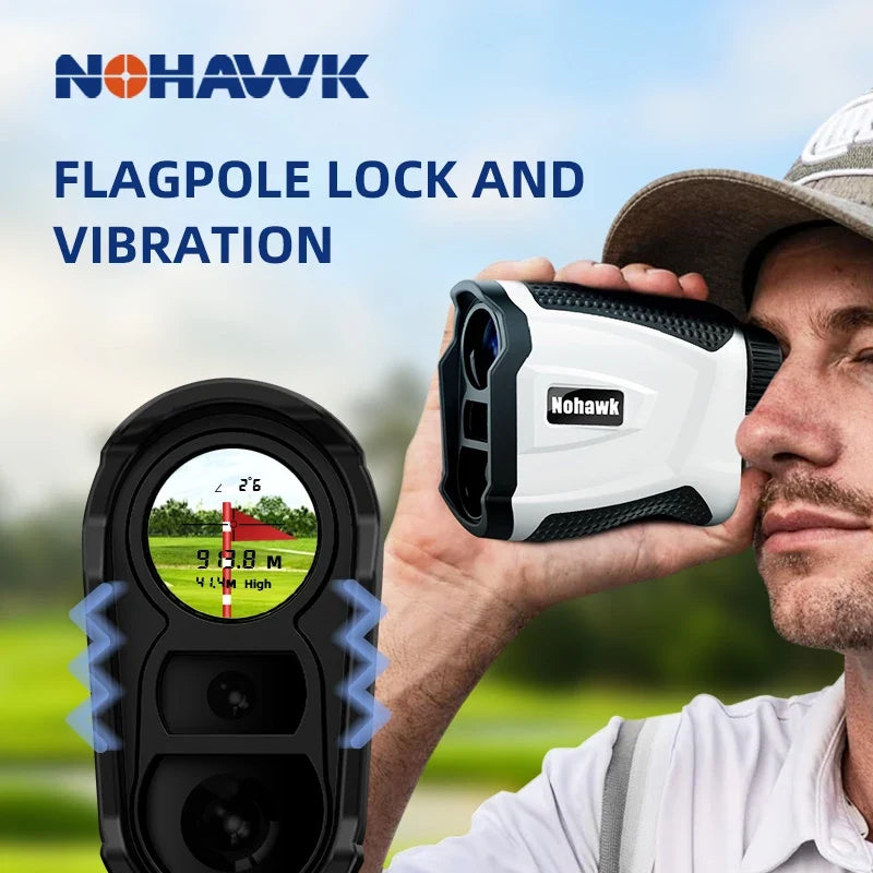 Golf Laser Rangefinder - Magnetic Slope Compensation 1000m