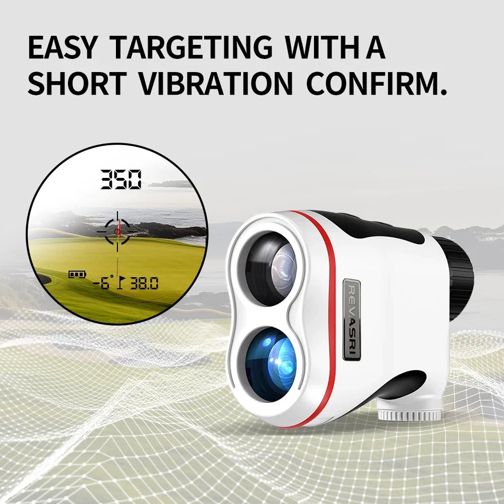 650Y Golf Rangefinder - Slope Compensation & Flag Lock
