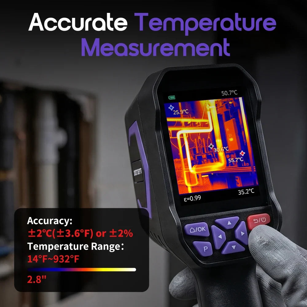 Handheld Thermal Imaging Camera for HVAC & Home Inspection