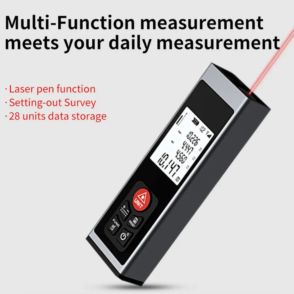 Mini Laser Distance Meter Rechargeable Digital Measure