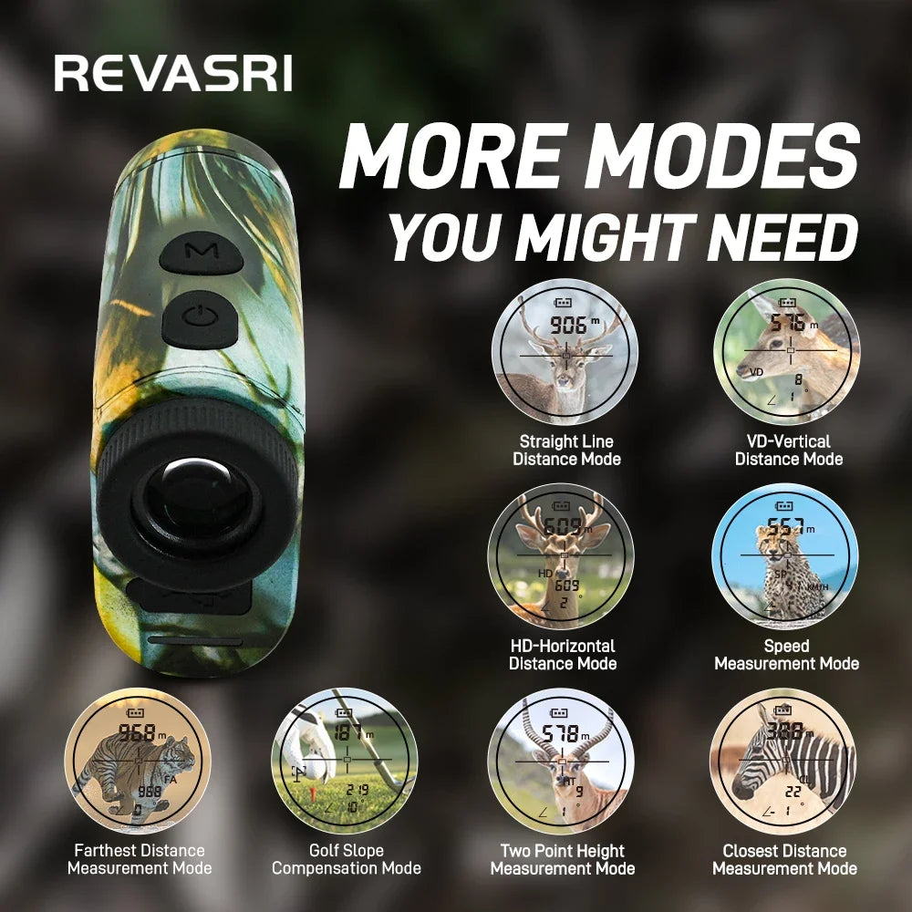 1200M Laser Rangefinder Portable for Hunting & Golf