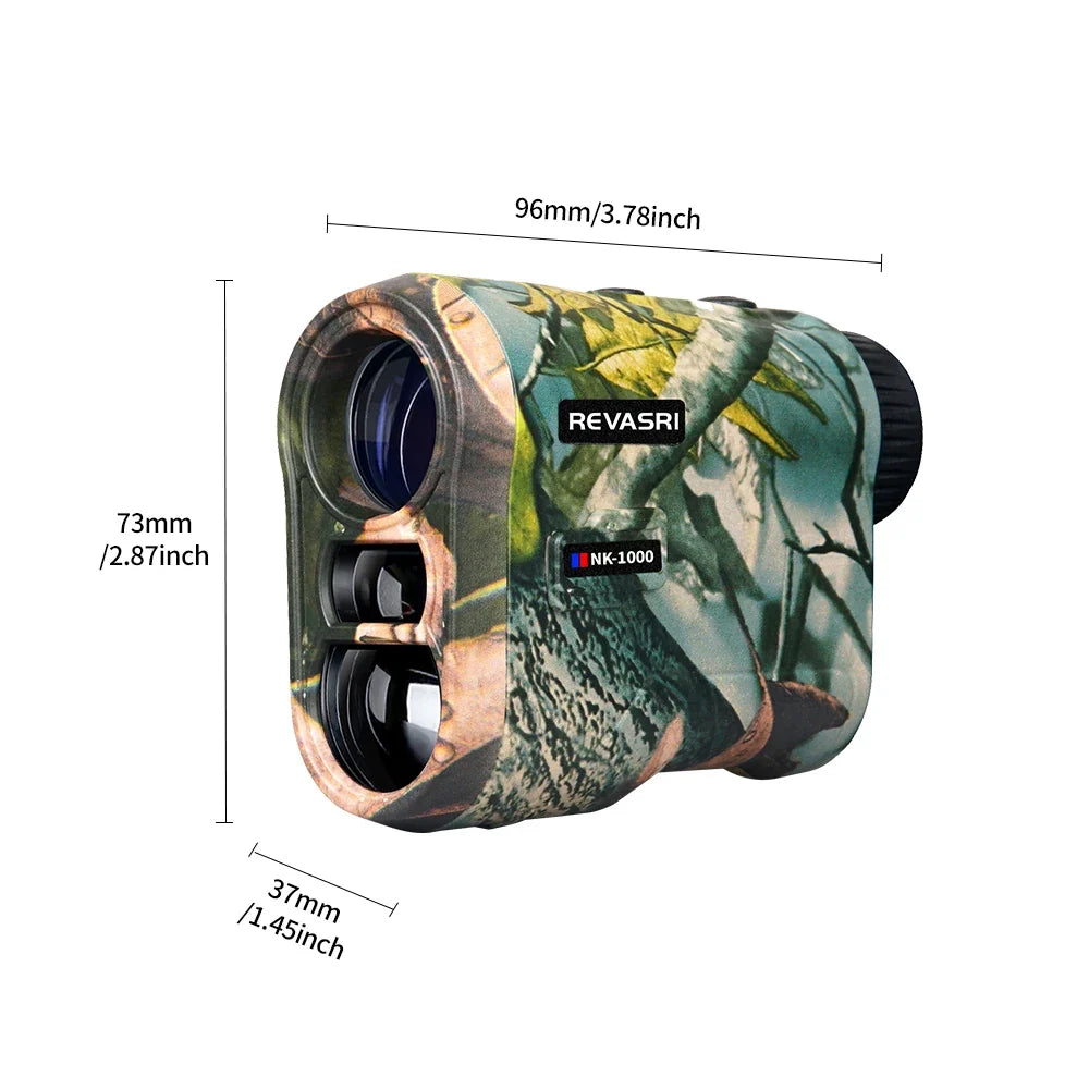 1000m Laser Rangefinder Camo Hunting & Golf Monocular