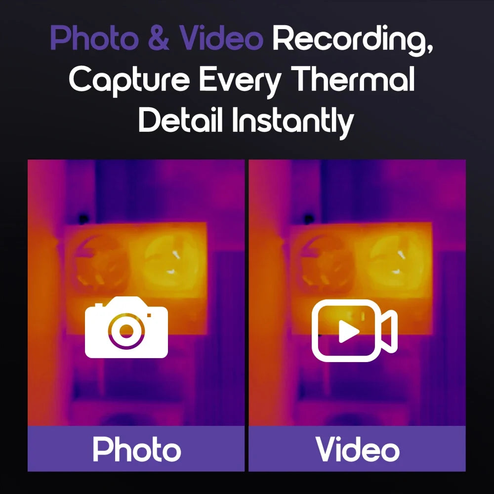 Handheld Thermal Imaging Camera for HVAC & Home Inspection