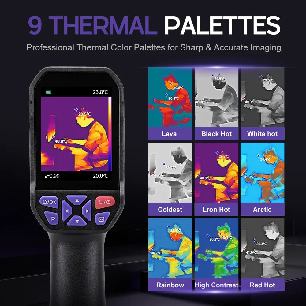 Handheld Thermal Imaging Camera for HVAC & Home Inspection