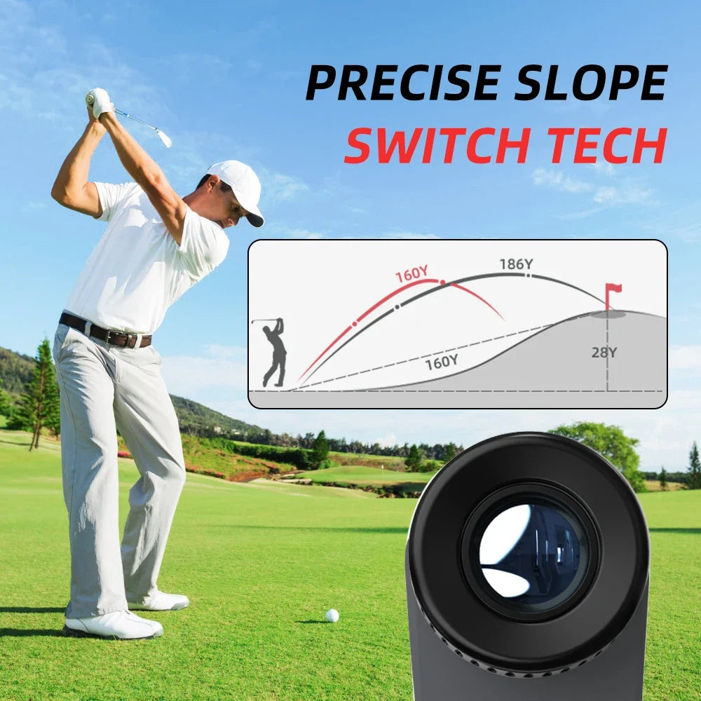 Professional Golf Laser Rangefinder 1000M Distance Meter