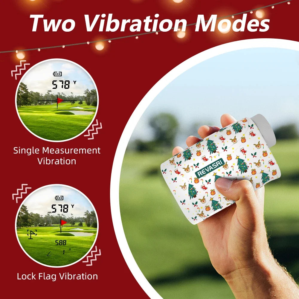 1300Y Golf Rangefinder - Slope Compensation & Flag Lock Pro