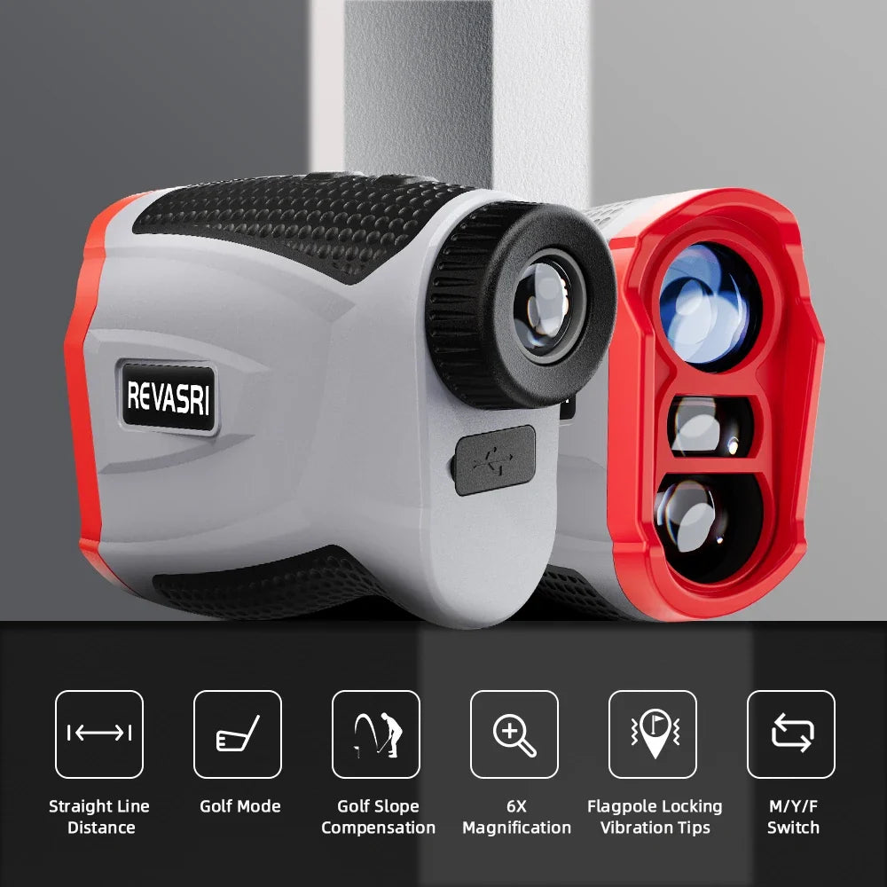 Professional Golf Laser Rangefinder 1000M Distance Meter