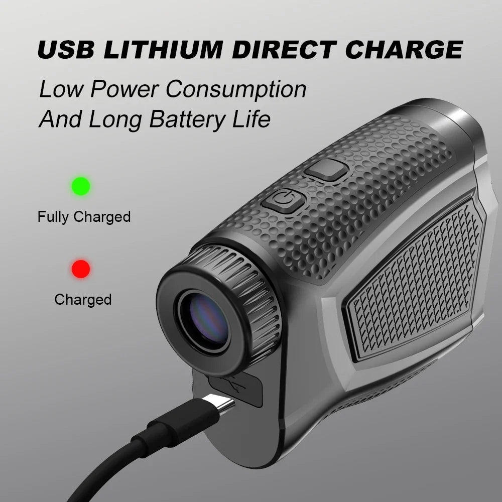 1090Y Golf Rangefinder - Magnetic Slope Flag Lock Pro