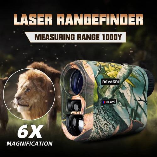 1000m Laser Rangefinder Camo Hunting & Golf Monocular