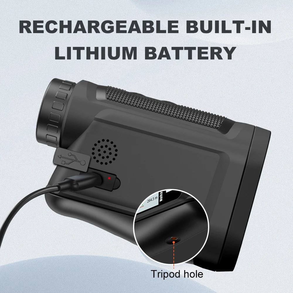 1500m Laser Rangefinder with HD Touch Screen for Golf & Hunt